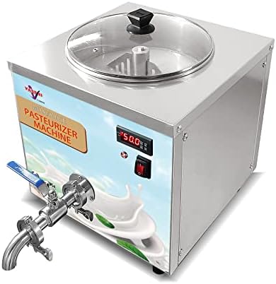 Vaseni Commercial 14L Milk Pasteurizer, Máquina de pasteurização pasteurizador de leite com sorvete de gelato, equipamento de esterilização