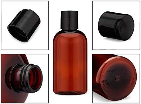 Garrafas Baire 16 oz garrafas plásticas vazias com top squeeze para garrafas de shampoo, garrafa de loção, desinfetante