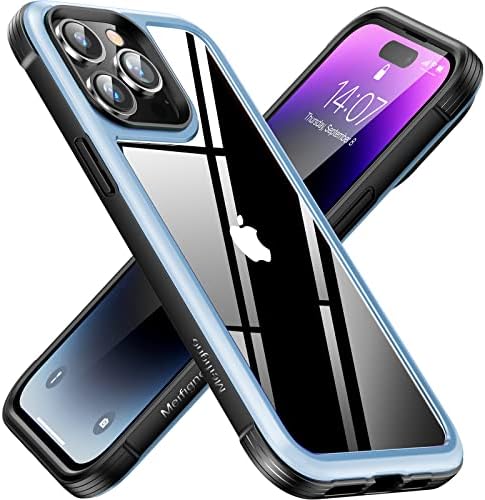 Meifigno Rainbow Series para iPhone 14 Pro Max Case Magnetic, [compatível com MagSafe e 3x Proteção de queda de grau militar]