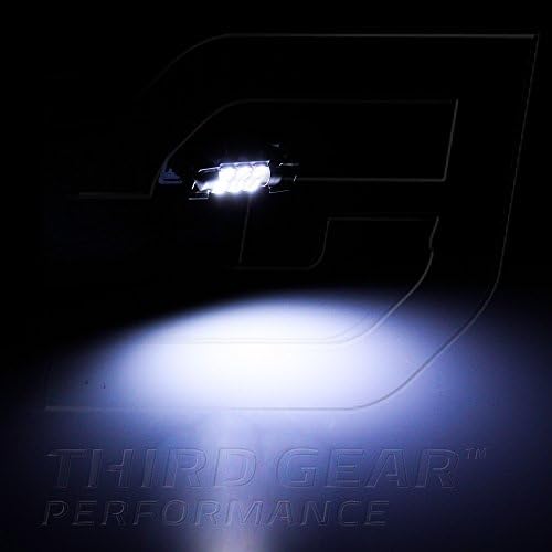 TGP 36mm-39mm Branco 6 LED SMD 5050 Festoon Mirror Visor Vanity Bulbs par 2008-2012 Compatível com BMW x6