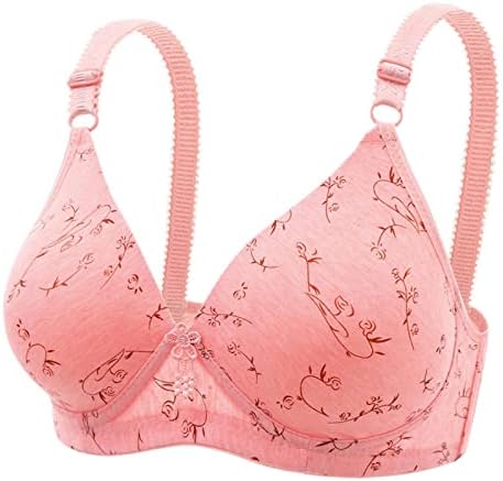 Sutiãs para mulheres moda impressa sutiã clássico no underwire cobertura completa bralettes push-up de volta bras bras diariamente