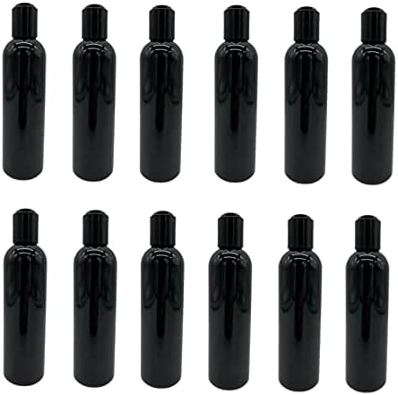 Fazendas naturais 4 oz garrafas de spray de plástico preto -3 Pacote de spray vazio recipientes recicláveis ​​- óleos essenciais