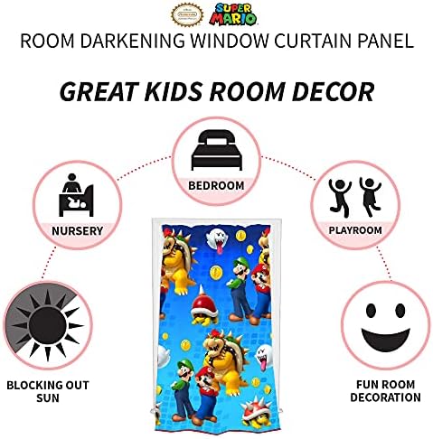 Disney Frozen Kids Room escurecendo o painel de cortina de janela, 42 em x 63 pol.