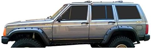 Phoenix Graphix Substituição para 1987 1988 1989 1990 Jeep Cherokee Limited XJ Truck Decals Stripes Graphics - Black