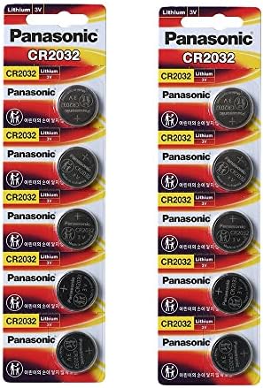 Panasonic CR2032 3V Bateria de moedas de lítio