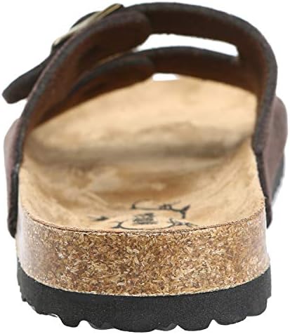 Northside Womens Mariani Leather Strap Cork Sandal