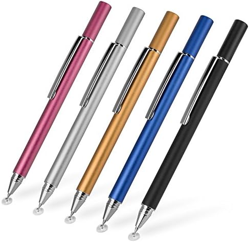 Cenu Pen do ondas de ondas de caixa compatível com a tela sensível ao toque portátil Magedok OLED PI x6 - caneta capacitiva da FineTouch, caneta de caneta super precisa - jato preto