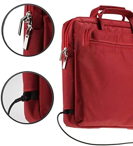 Navitech Red Red Water resistente à água Bag - Compatível com o laptop Asus Vivobook 15 E510MA -B997WS