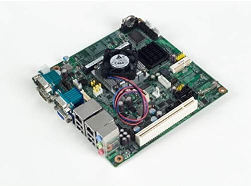 Intel Atom N450/D510 Mini-ITX com CRT/LVDS, 6 COM e portas de LAN dupla