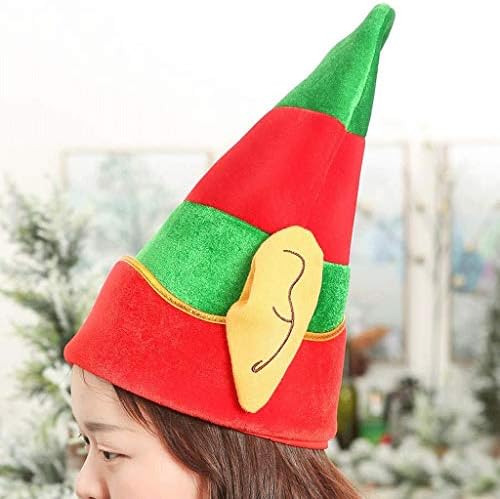 Wybfztt-188 chapéu de elfo de Natal, novidade engraçada chapéu de natal
