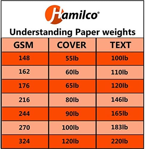 Cartões de índice em branco da Hamilco plana 5 1/2 x 8 1/2 material