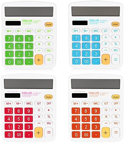 Calculadora de escritórios Calculadora aritmética Calculadora de mesa de mão simples cor aleatória