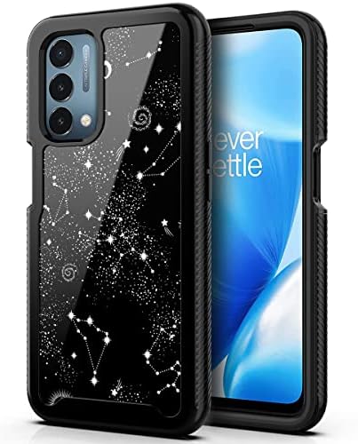 Caso PBRO para OnePlus Nord N200 5G Case, Caso de Caso Bonito Caso Dual Silicone Soft & Hard Back Tampa PC+TPU Caixa de