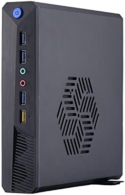 Hunsn Mini PC, computador de mesa, HTPC, servidor pequeno, Windows 11 Pro ou Linux Ubuntu, Intel Core i5 10400, BH25,