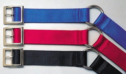 Omnipet Bravo Nylon Dog Collar, preto, 3/4 x 18