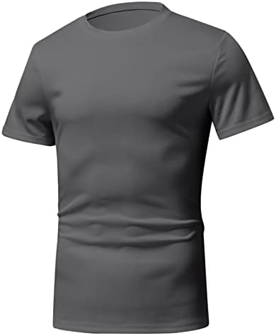 Roupas de 2 peças para homens, muscular casual de verão Casual Camisetas de manga curta e shorts esportivos de fit clássicos