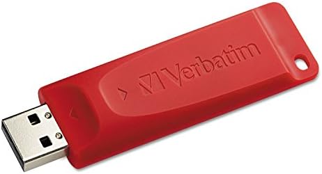 Literalmente 95236 armazenar 'N'Go USB 2.0 Flash Drive, 4 GB, vermelho