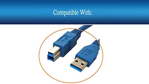 ABRIGHT NOVO USB 3.0 CABO CABO COMPATÍVEL COM MediaSonic H82-SU3S2 3,5 Black USB3.0 e ESATA Probox 8 Bay Drive rígido externo