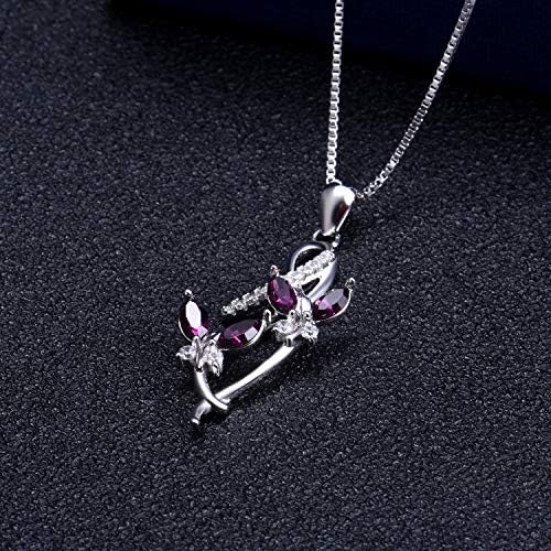 Aoboco 925 Sterling Silver Butterfly Series Colar, Valentine Jewelry Gifts for Women