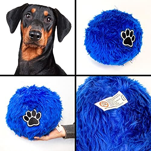 Bola de tamanho grande macio e macio para cães de Doberman