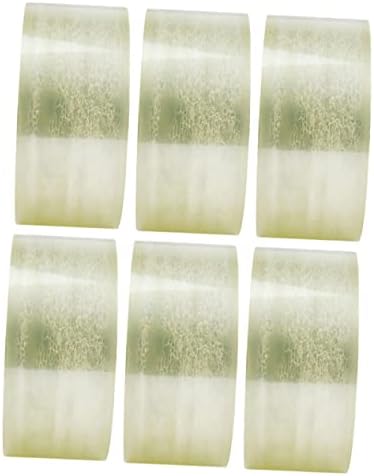 Yardwe 6 rolos fita adesiva de fita adesiva transparente fita de vidro fita adesiva fita adesiva de fita de fita de fita para uso