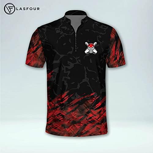 Jersey de boliche personalizada a lasfour, camisas de boliche personalizadas com nomes, camisas de boliche para homens,