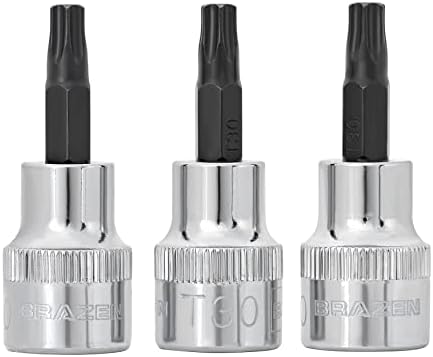 Brazen 11mm Hex Bit Socket/Allen Driver Three Pack