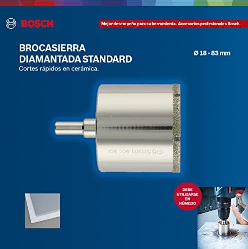 Bosch 2608580314 serra de orifício de diamante, 64 mm