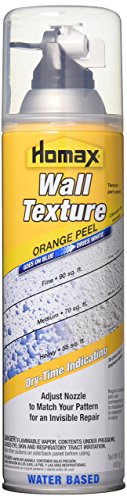 HOMAX INDUSTRIES 4096-06-06 Textura da parede de aerossol, casca de laranja que muda de cor, 16 onças, branco