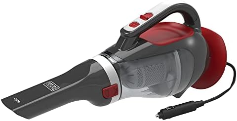 Black+Decker Dustbuster 12V DC CAR HTHHLD APUUUM, RED