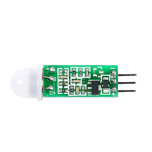 10PCS HC-SR505 Mini Infravermelho PIR PIR Motion Sensor Módulo de detector infravermelho preciso