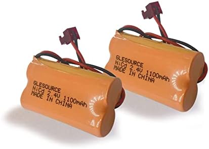 2.4V 1100mAh AA Ni-CD Substituição de pacote de bateria para Lithonia ELB2P401N ELB 2P401N ELB0310 ELB 0310, POWERCELL