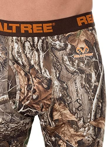 Realtree Men's Heavyweight Fleece Térmico Roupa Bottom