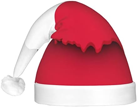 Polônia Mapa de bandeira Funny Adults Plexh Santa Hat Light Up Chat de Chapéu de Natal para Mulheres e Homens de Holida de Natal de