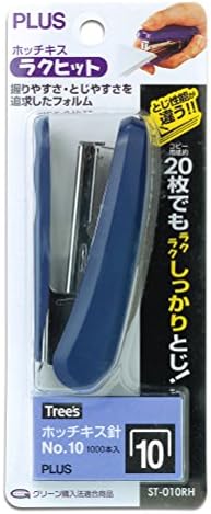 Além de ST-010RH BL 30-983 grampeador com agulha de batida fácil, azul