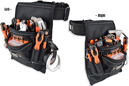10pockets bolsa de ferramentas de eletricista com clipe de cinto, bolsa de ferramentas de eletricistas, bolsa de eletricista,