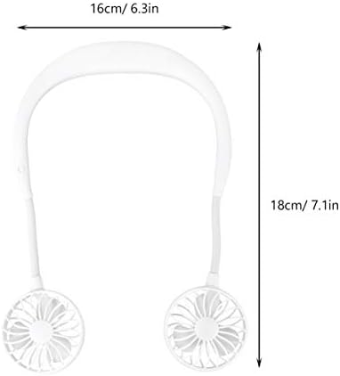 Fã do ventilador da mesa de mesa do Nuobesty Desk Fã de Fãs de Mandeira Fã de Handheld Design de fone de ouvido Mini
