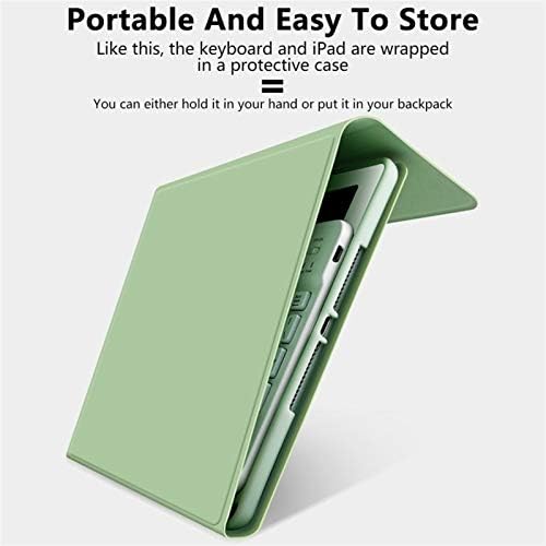 Case Jinxius, caixa do teclado para iPad Air 3th Generation 10.5 2019 Case com porta -lápis para iPad Pro 10.5 2017