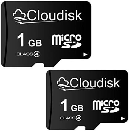 Cloudisk 2Pack 1 GB Micro SD CARTÃO MICROSD MEMÓRIA CLASSE4 com adaptador SD