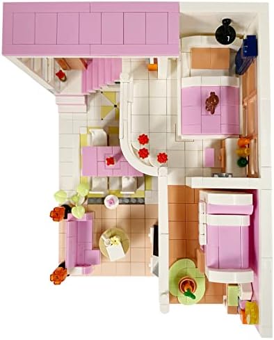 Conjuntos de construção de brinquedos de apartamentos de Zyledw Friends, modelo de bloco de construção de garotas, idéias de presentes para adultos ou crianças com mais de 6 anos
