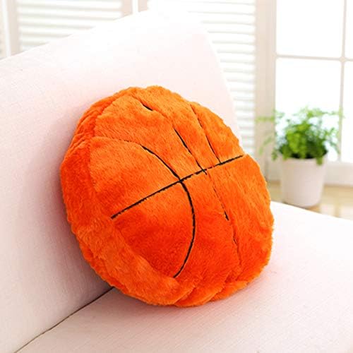 Firlar Basketball Plelight Pillow, almofada esportiva de pelúcia de pelúcia, preenchimento esportivo macio, presente