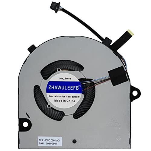 Zhawuleefb Substituição Novo ventilador de resfriamento de laptop para Dell New 11th Gen Latitude 3420 3520 Série