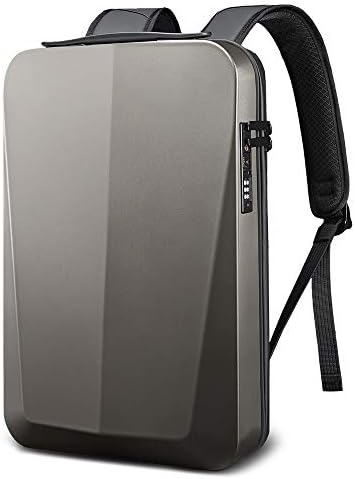 Mochila laptop unissex Carry On EVA Antitheft USB Wateroperpones Bag- Gold
