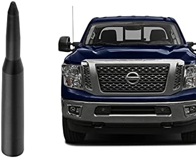 Pyghap para caminhões Nissan, elegante antena curta compatível com caminhões Nissan Titan Frontier, antena de alumínio curta de