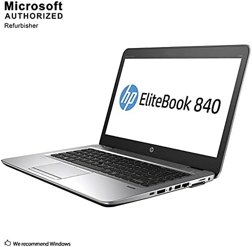 HP EliteBook 840G1 Ultrabook Laptop Computador, Intel Core i5-4200U até 2,6 GHz, 8G DDR3 RAM, 240 GB SSD, VGA, DisplayPort, USB 3.0, Windows 7 Professional 64 bits