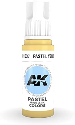 Ak interativo 3rd ger acrílico pastel amarelo 17ml