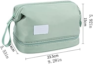 Bolsa de cosméticos de grande capacidade para viagens sacos de maquiagem de maquiagem de maquiagem de maquiagem