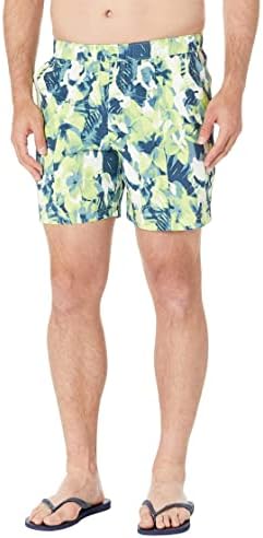 A face norte impressa Classe V 7 Shorts Pull-on Sharp Green Tropical Camo Print XL 7