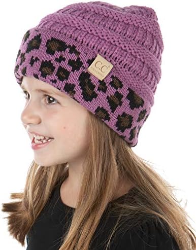 Funky Junque Exclusivos Criança Criança Saineie Warm Winter Kids Knit Skull Cap Cap Hat