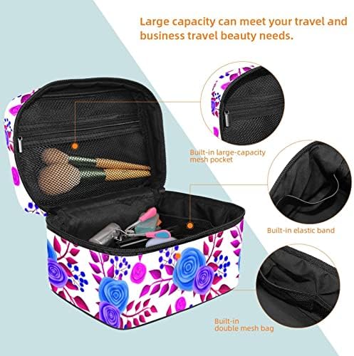 Bolsa de maquiagem Guerotkr, bolsa de higiene pessoal, bolsa de higiene pessoal, sacos de maquiagem para mulheres, padrão